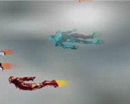 Iron Man air combat online repülős játék